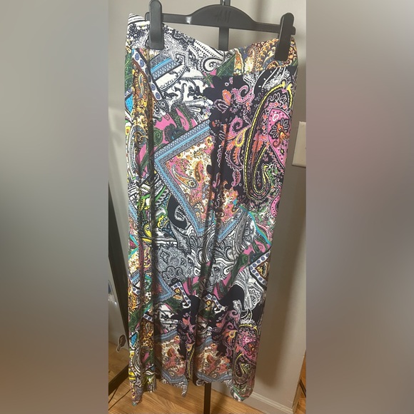 Lauren By Ralph Lauren Pull on Paisley Pants - Picture 6 of 8